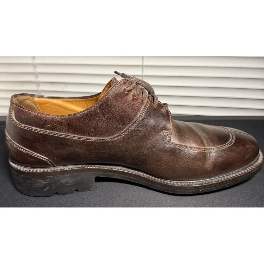 Cole Haan Oxfords Mens 9M Tan Leather Dress Shoes 14170